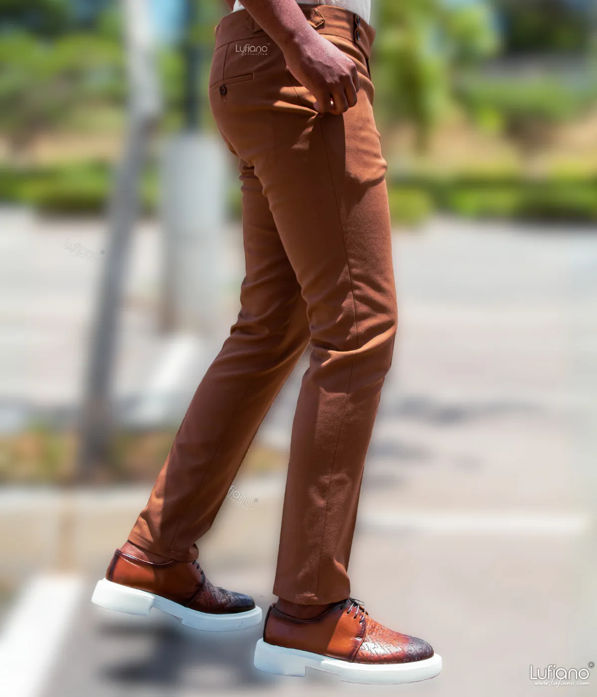 38192 Pants: Camel