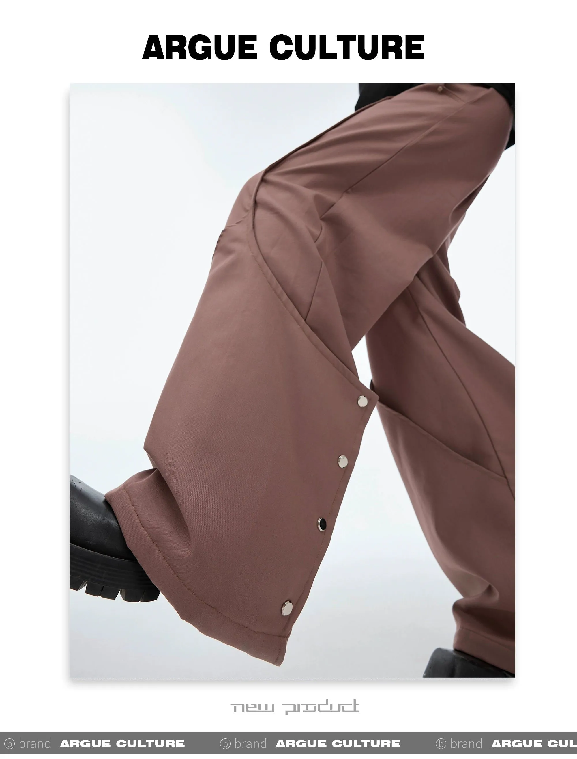 Sure! Here’s a more optimized title for your e-commerce product:

Stylish Mens 3D Side Button Trousers - Trendy Fit & Versatile Design

Feel free to let me know if youd like further adjustments or variations!