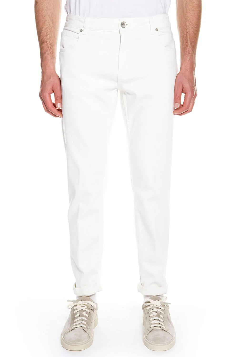 5 Pocket Pant - White