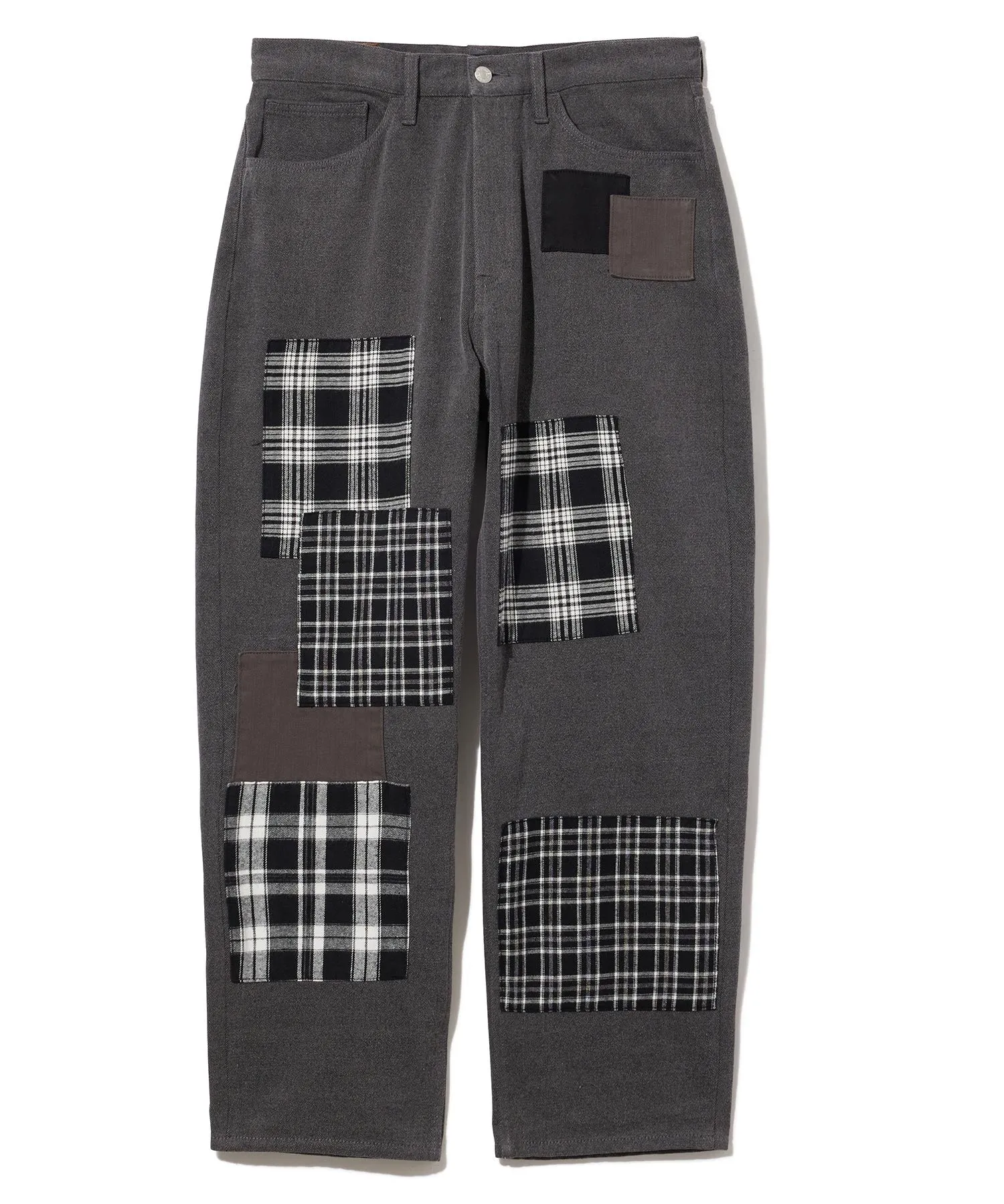 5POCKET PATCHWORK PANTS