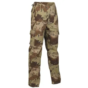 6 Colour Desert Camo Combat Trousers