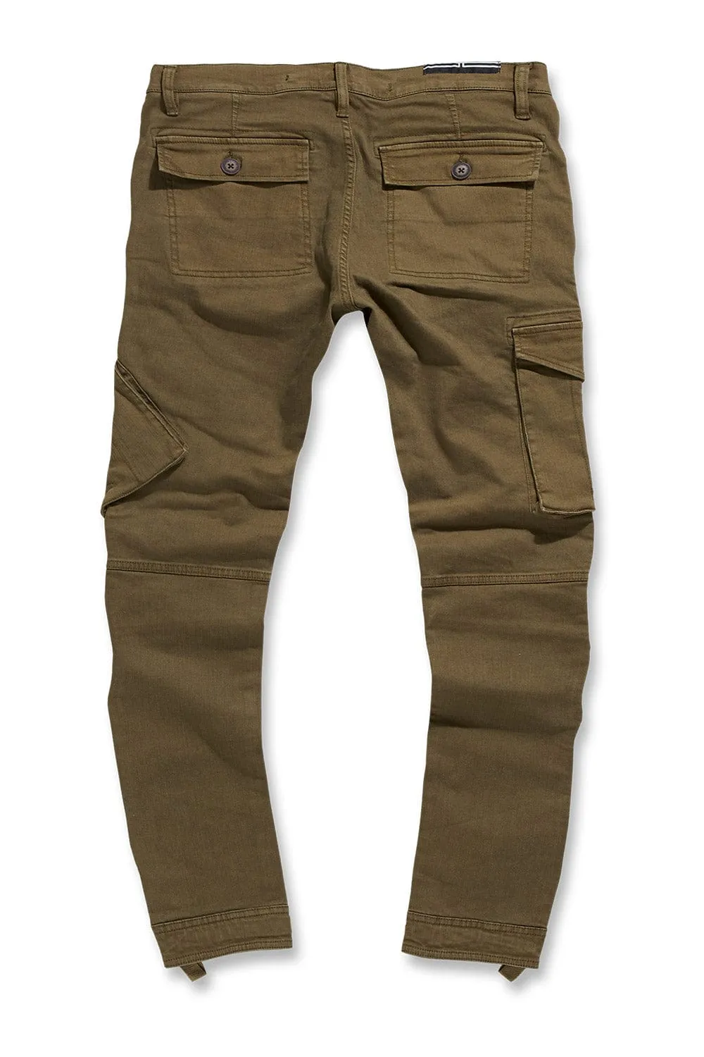 Aarons Durable Trailblazer Cargo Pants in Military Olive Green