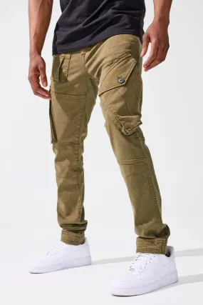 Aarons Durable Trailblazer Cargo Pants in Military Olive Green