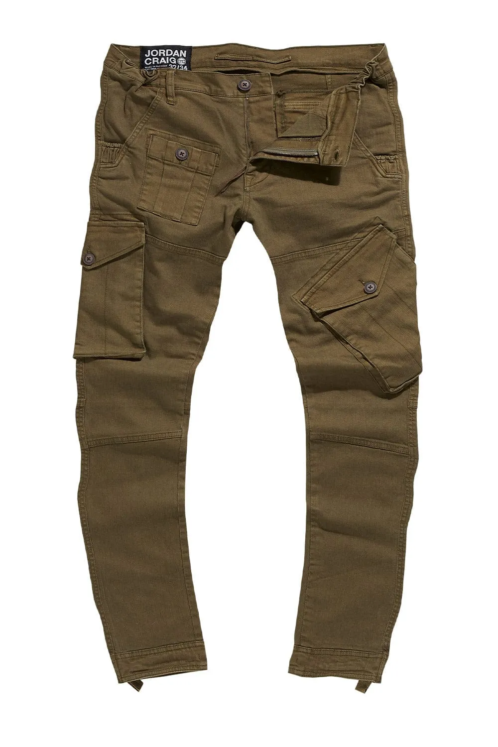 Aarons Durable Trailblazer Cargo Pants in Military Olive Green