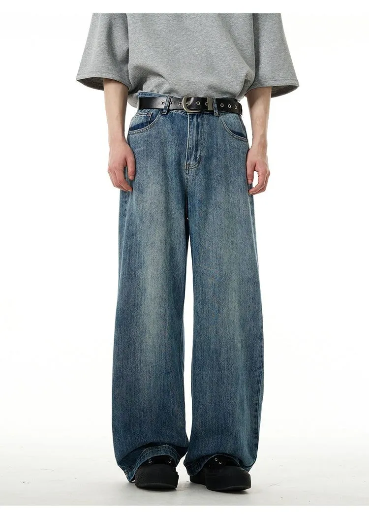 Acid Washed Baggy Jeans