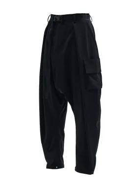 Schoeller Dryskin Black Albatross Cargo Pants - Mens Slim Fit