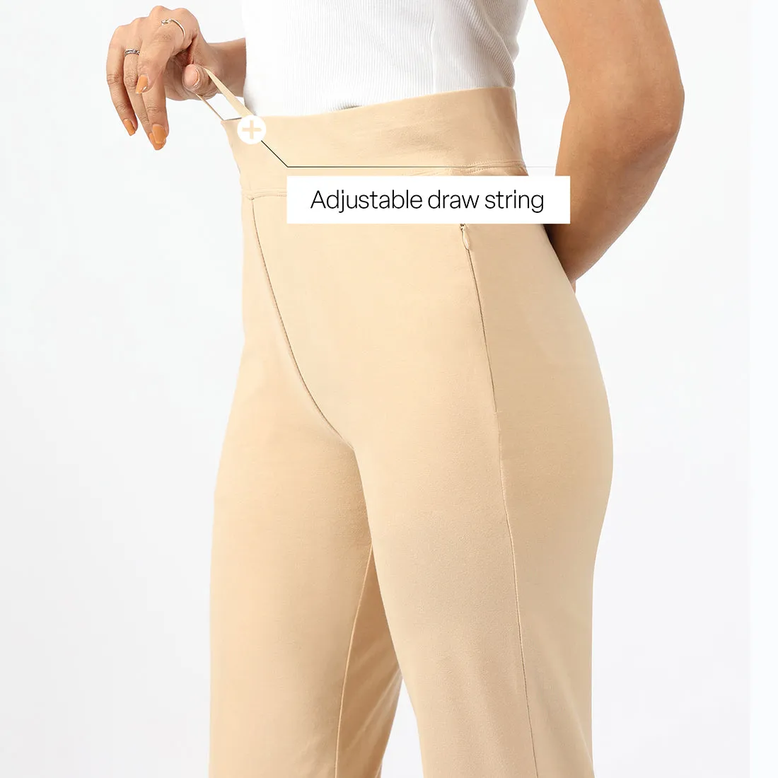 AM:PM Cotton Straight Pants