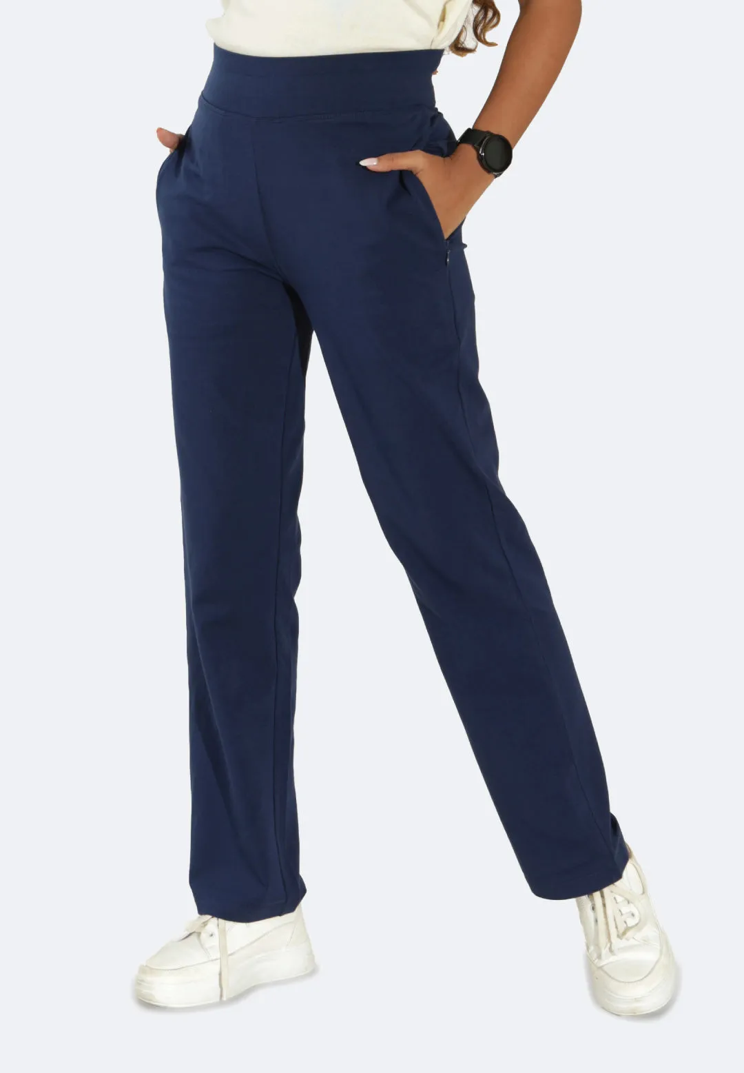 AM:PM Cotton Straight Pants