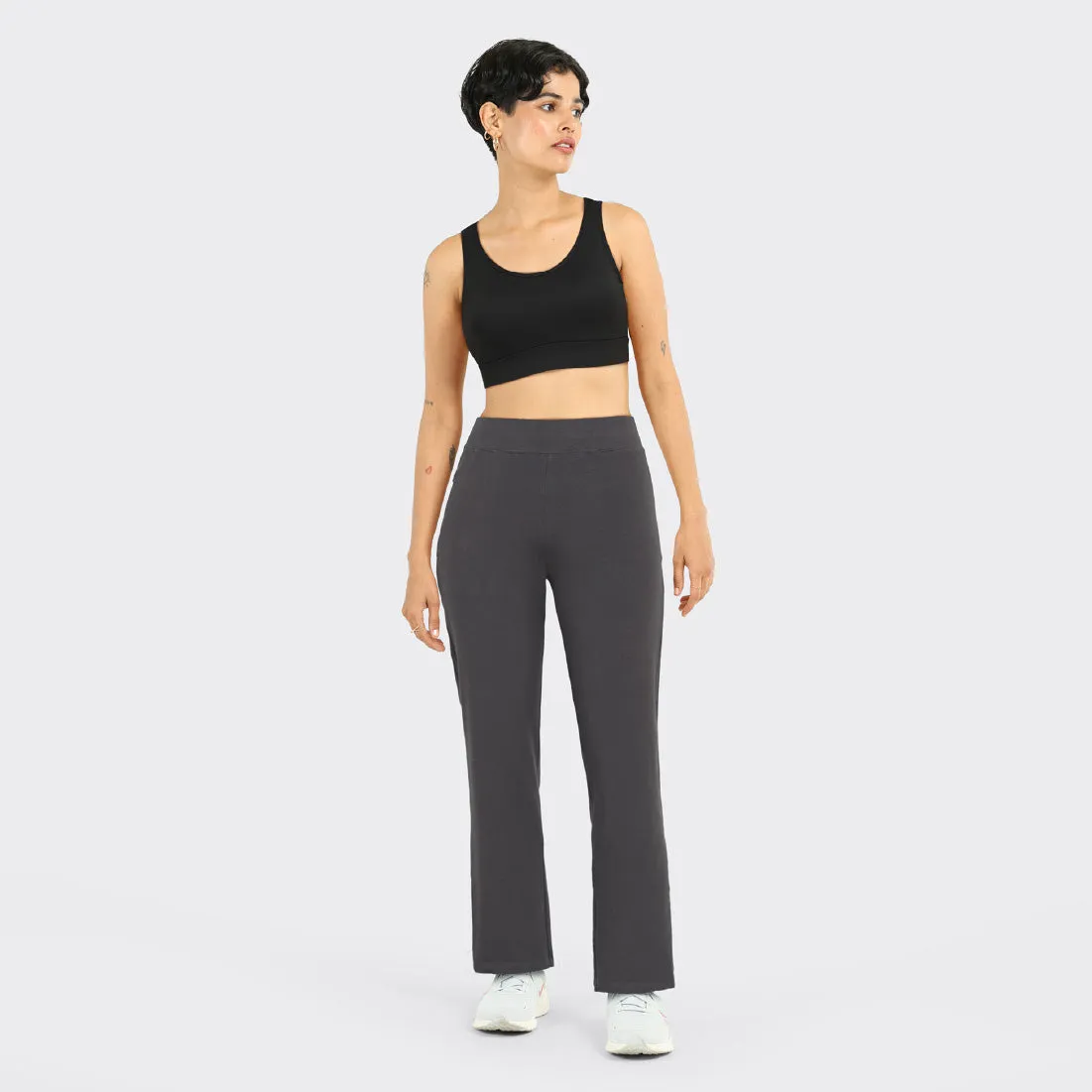 AM:PM Cotton Straight Pants