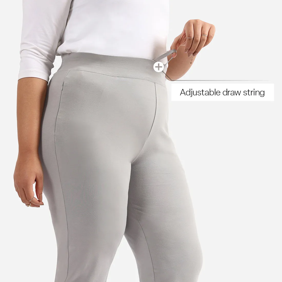 AM:PM Cotton Straight Pants