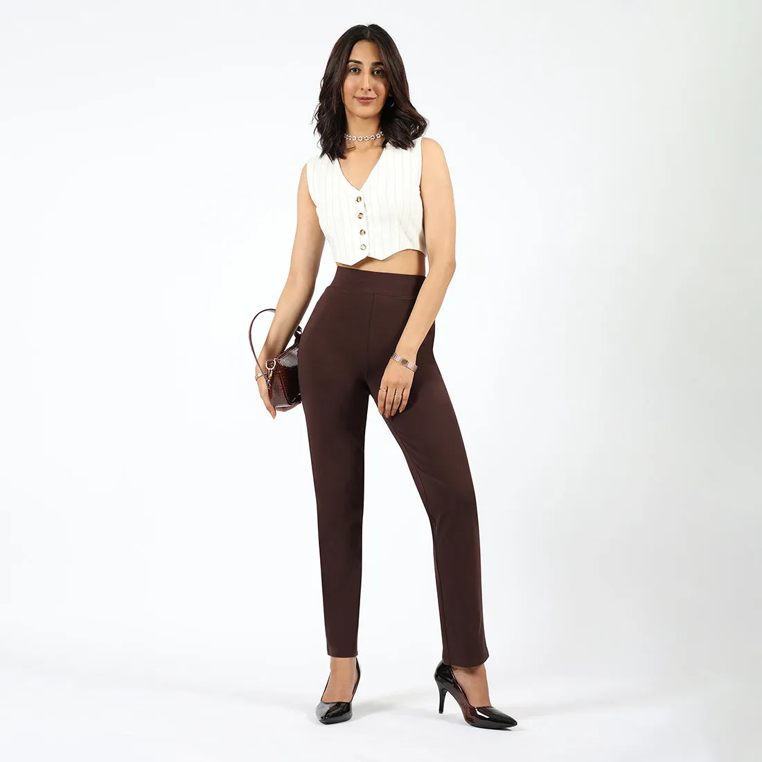 AM:PM Cotton Straight Pants