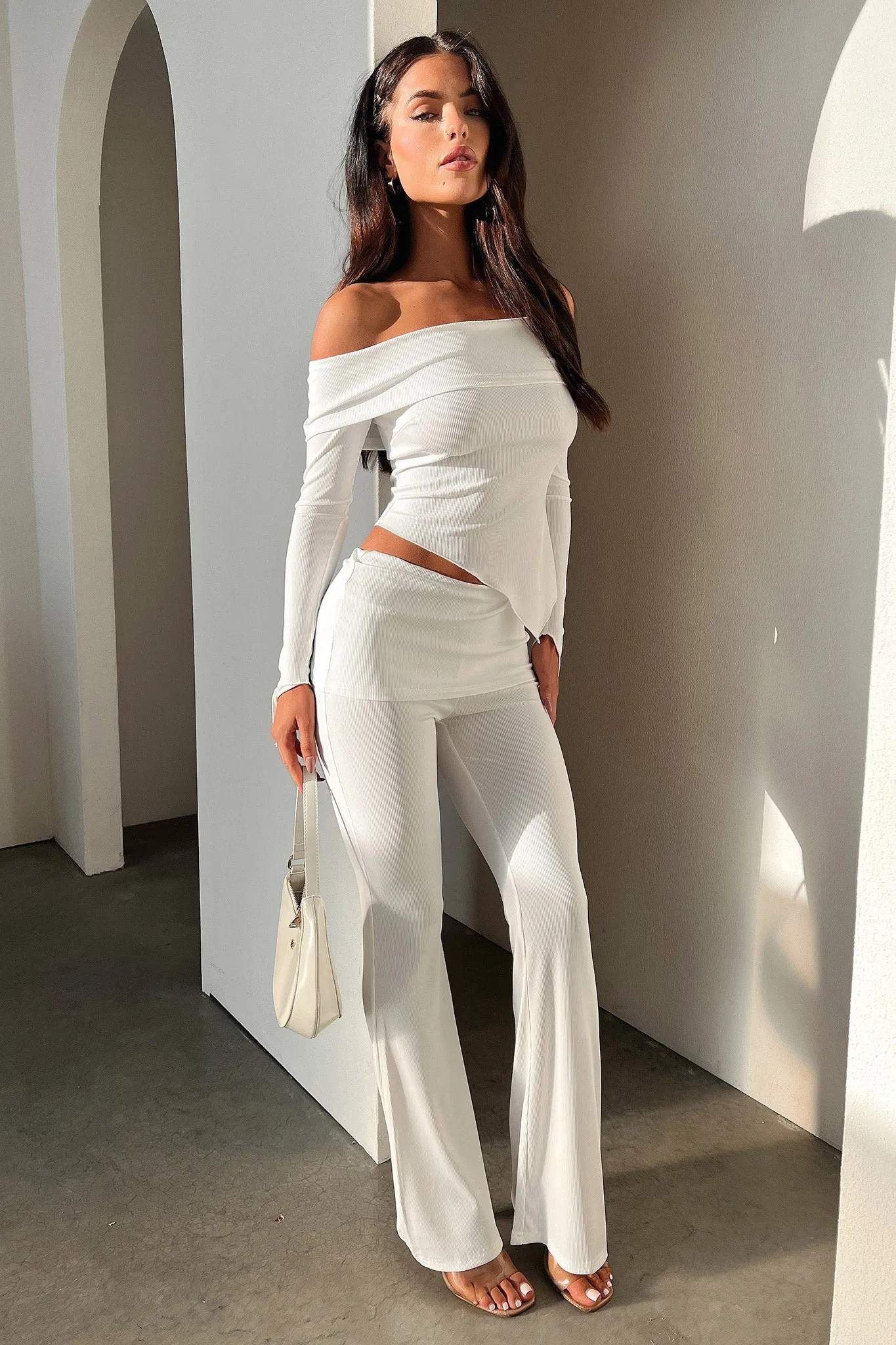 Aniston Pants - White