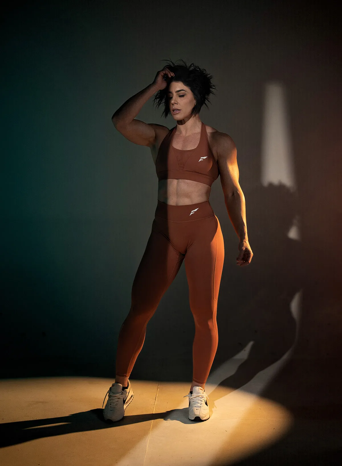 ASCEND LEGGINGS- PUMPKIN