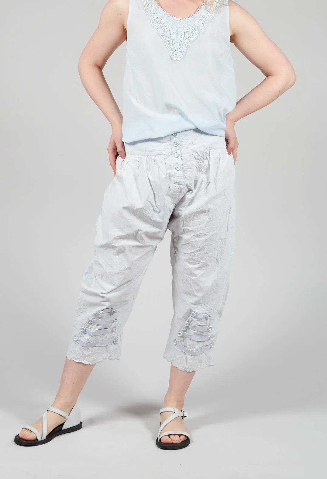 Asta Trousers in Ice Blue