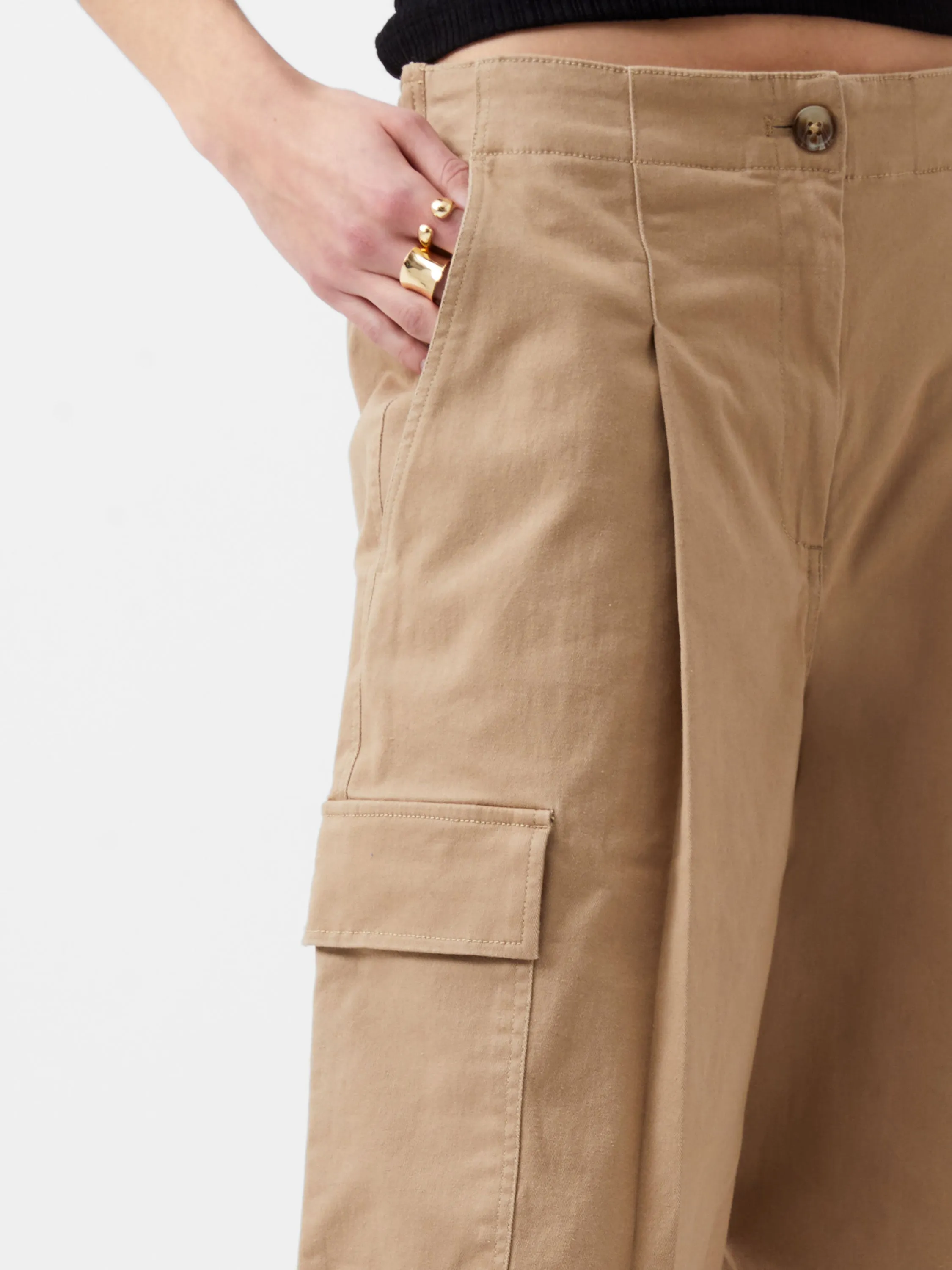 Atena Twill Cargo Pants