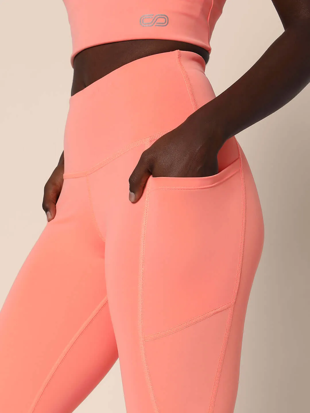 Aura Leggings Peach