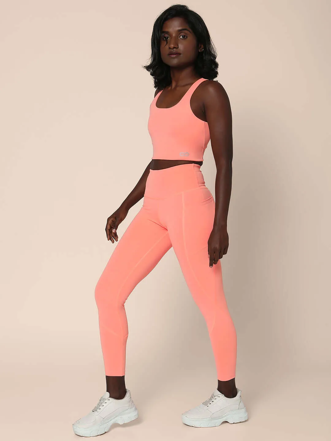 Aura Leggings Peach