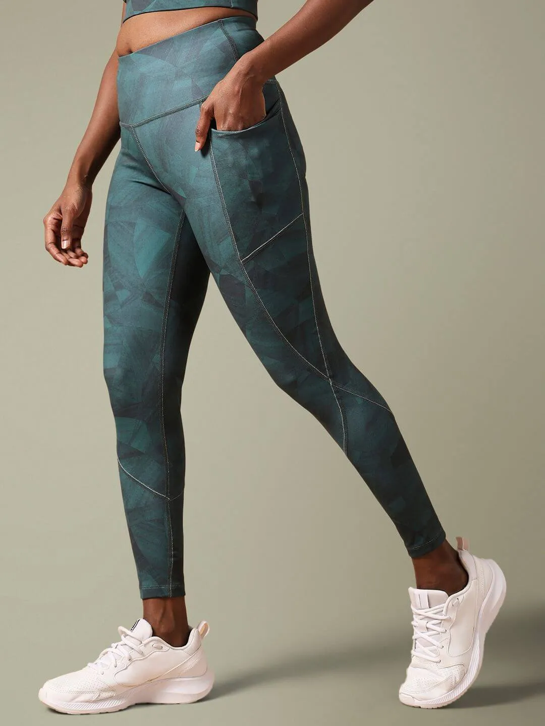 Aura Leggings Stellar Green