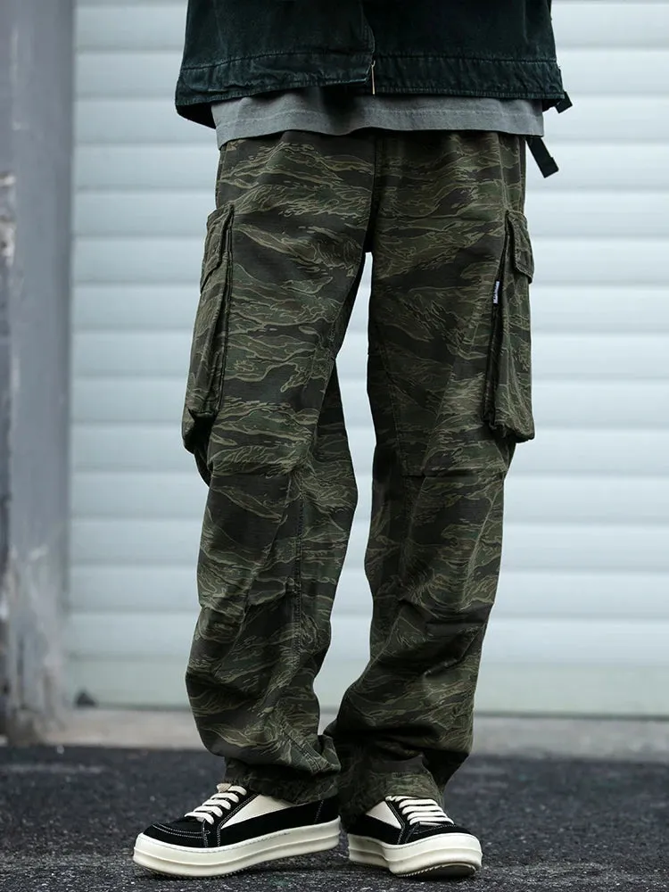 Baggy Camo Cargo Pants