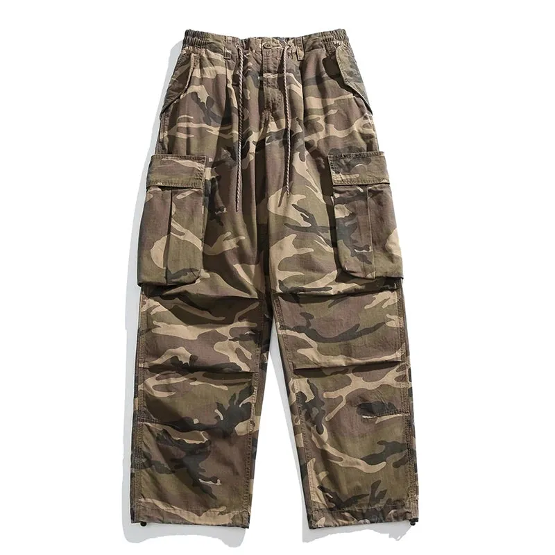 Baggy Camo Cargo Pants