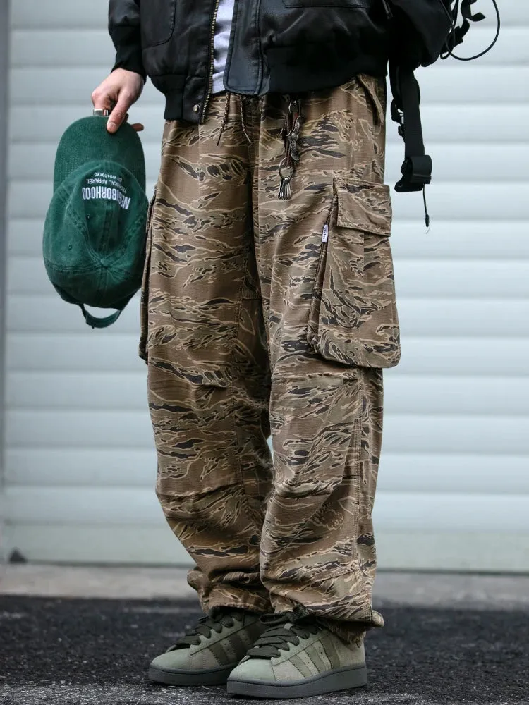 Baggy Camo Cargo Pants