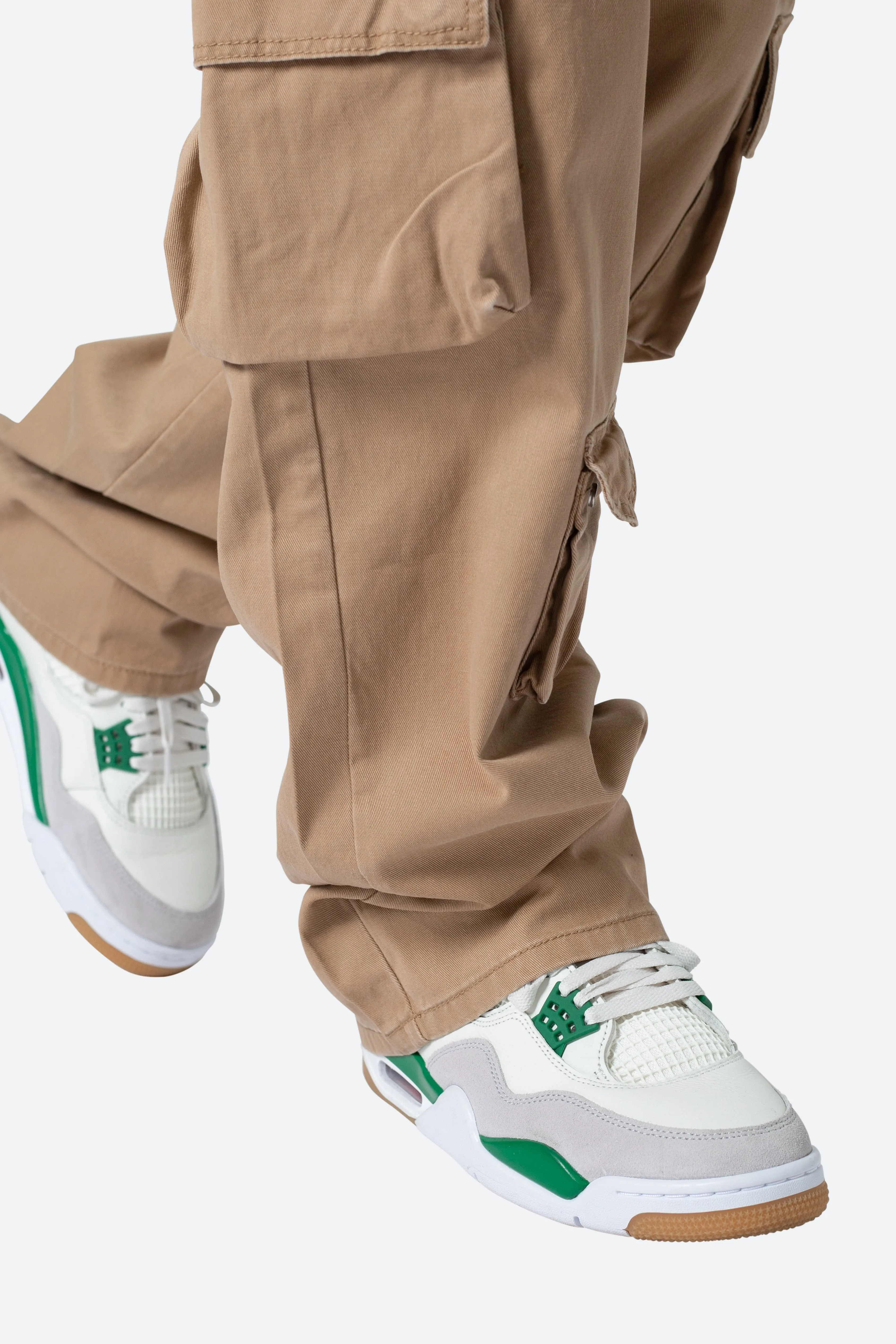 Baggy Cargo Pants - Khaki