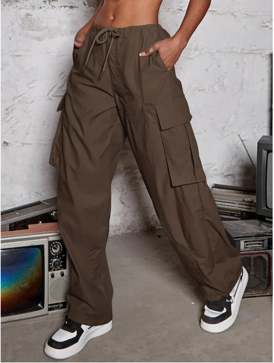 Baggy Parachute Pants