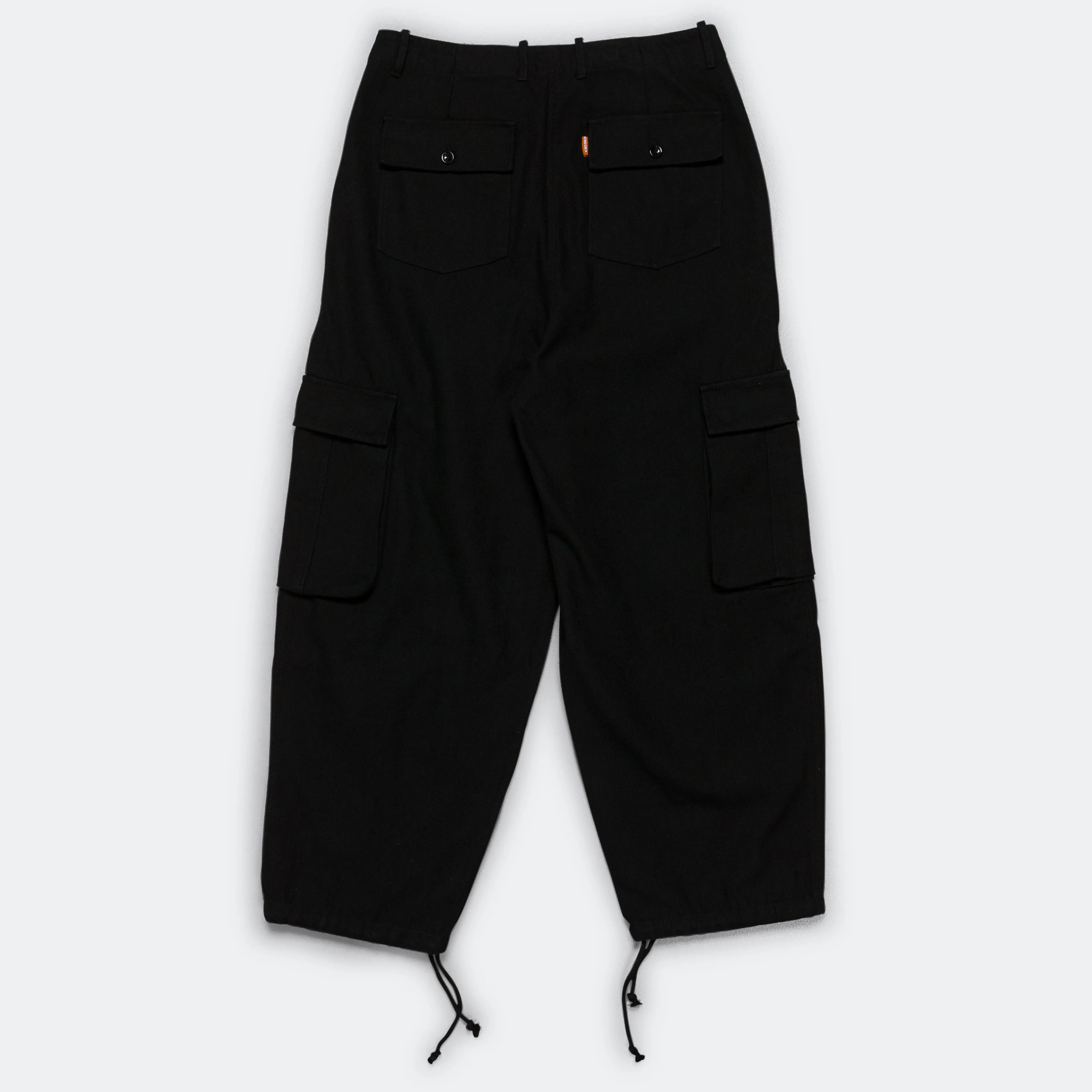 Balloon Cargo Pants - Black