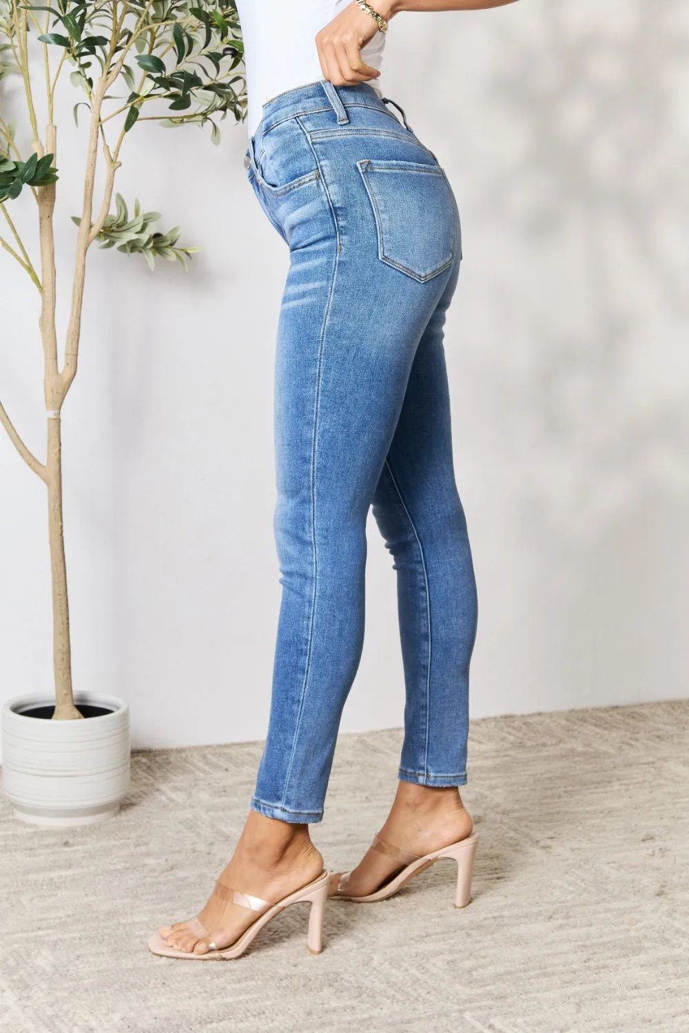 BAYEAS Skinny Cropped Jeans