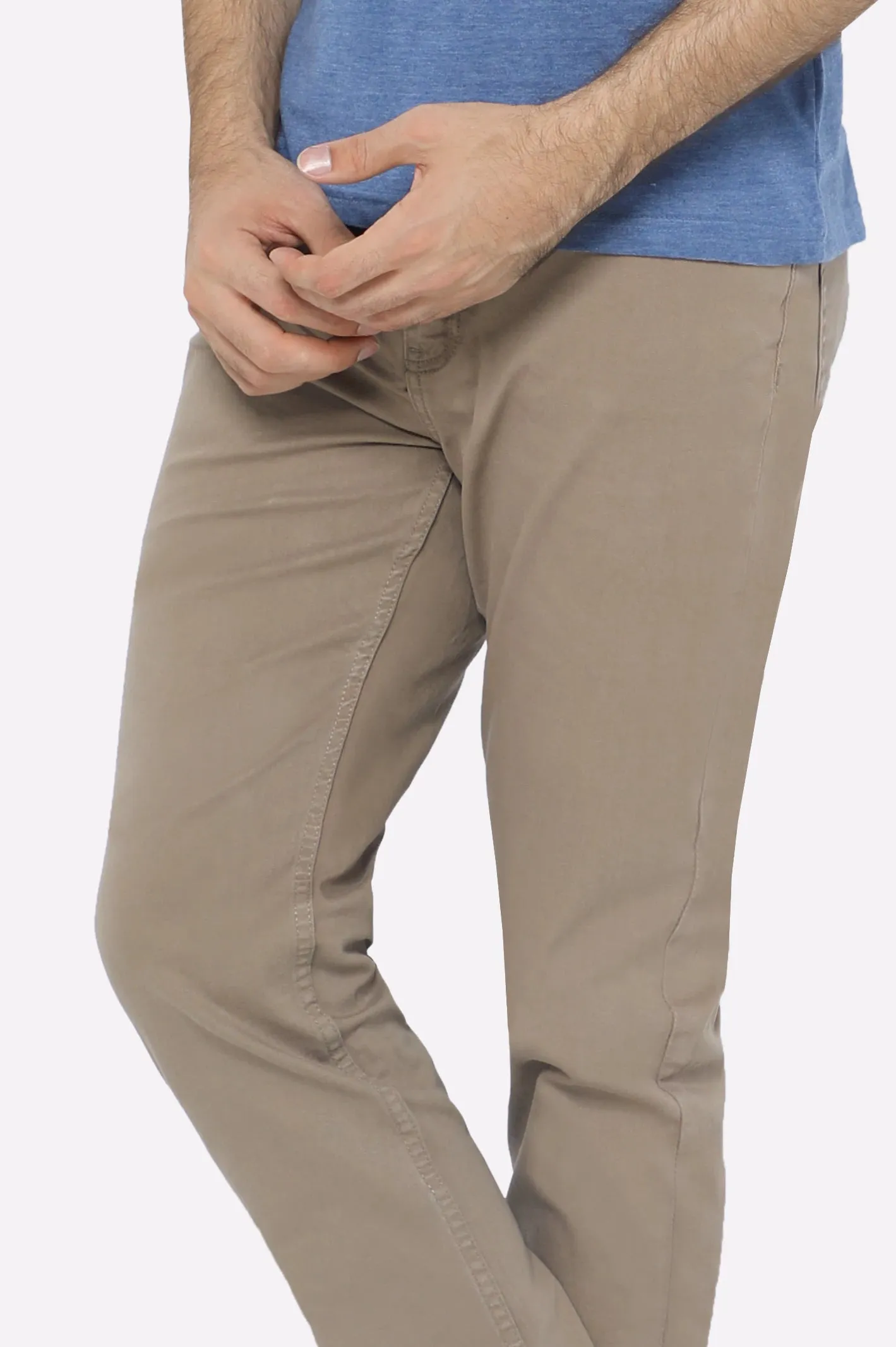 Beige Smart Fit Jeans