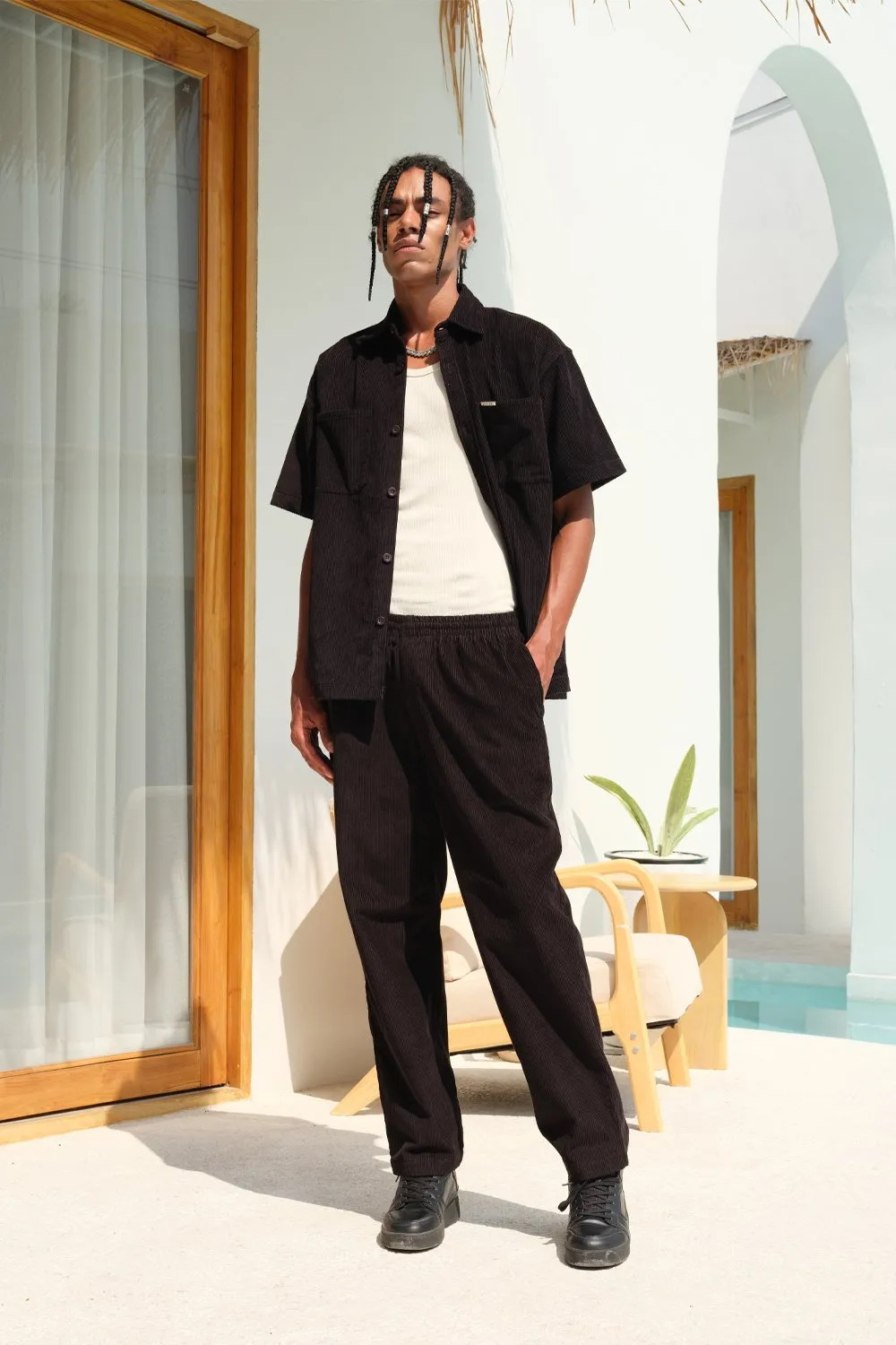 Black Corduroy Pants