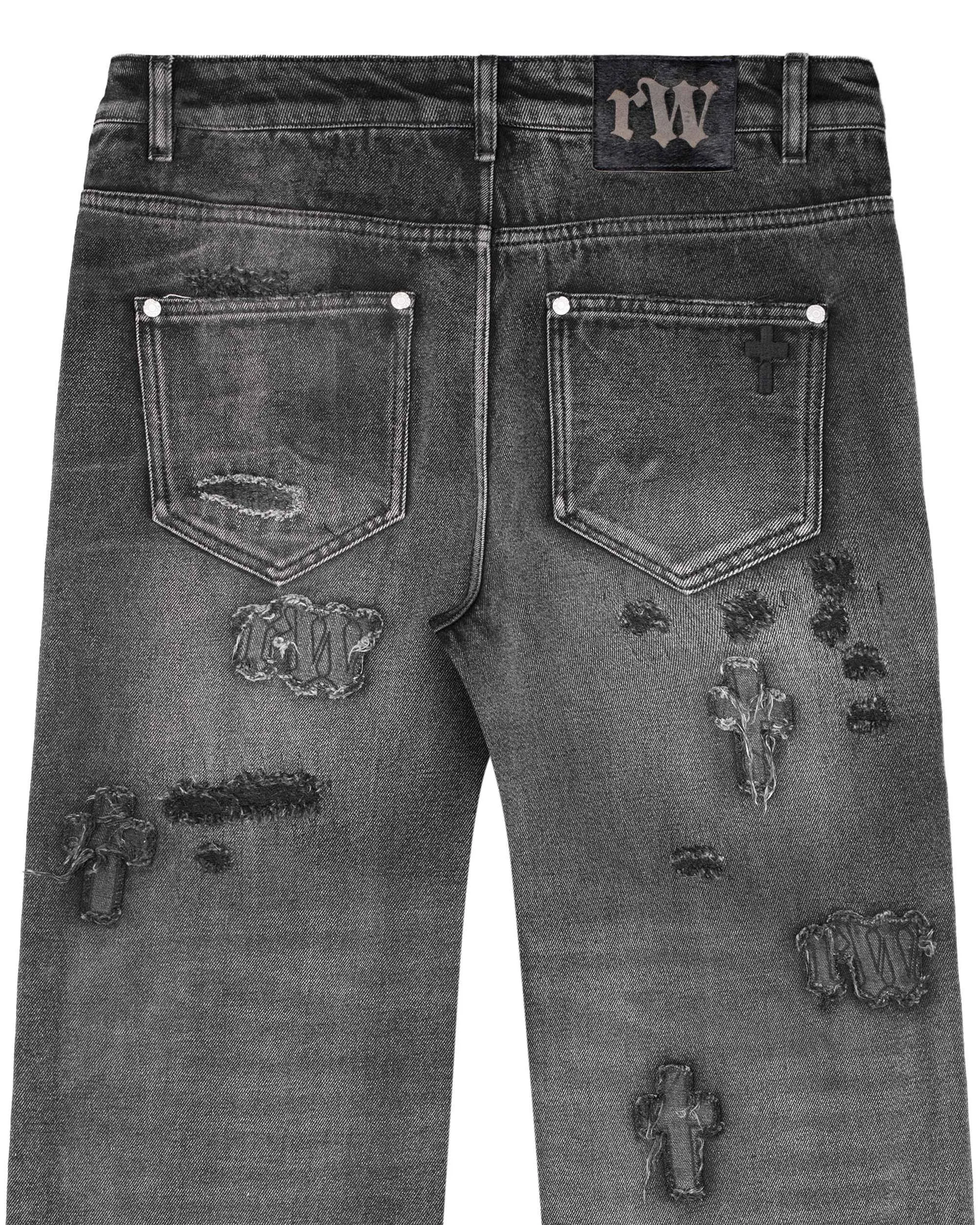 Black Ghost Cross Jeans