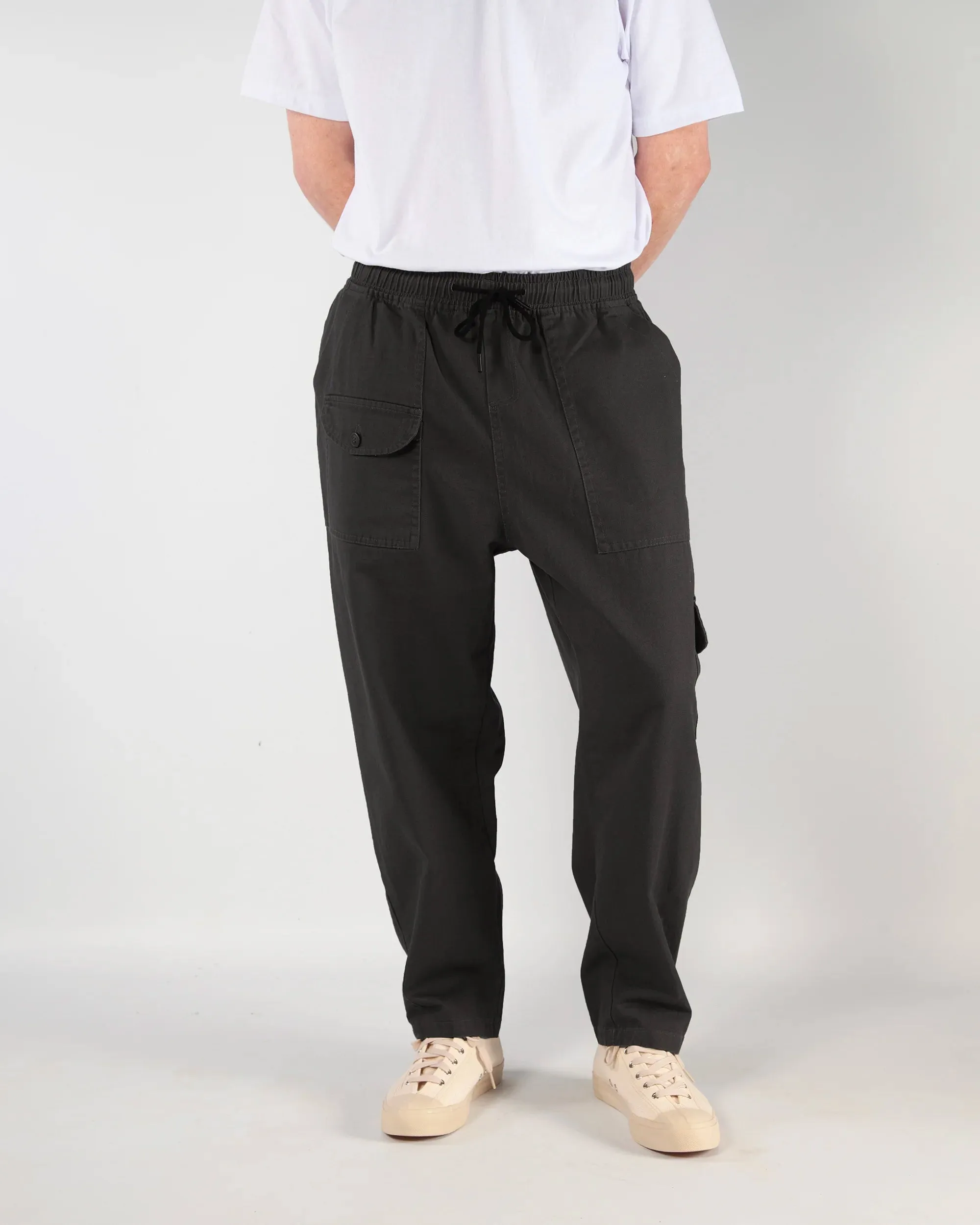 Blacksmith - Beach Cargo Pants - Black