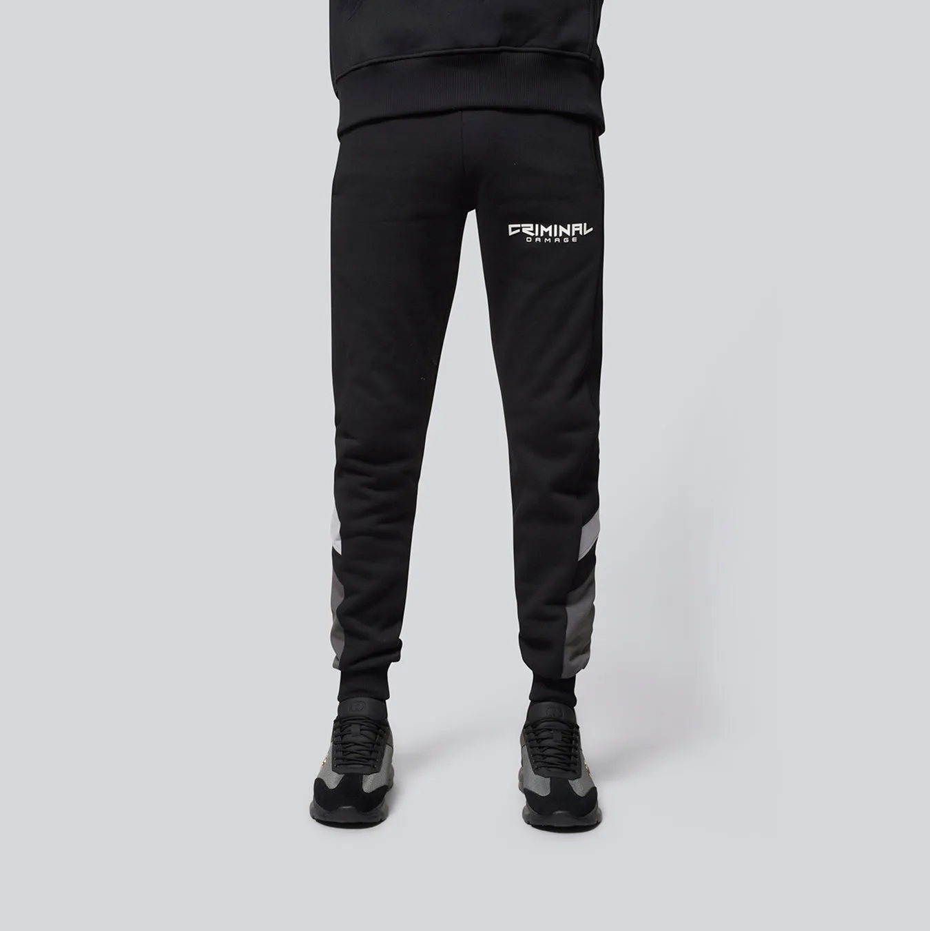 BUXTON TRACK JOGGERS - BLACK