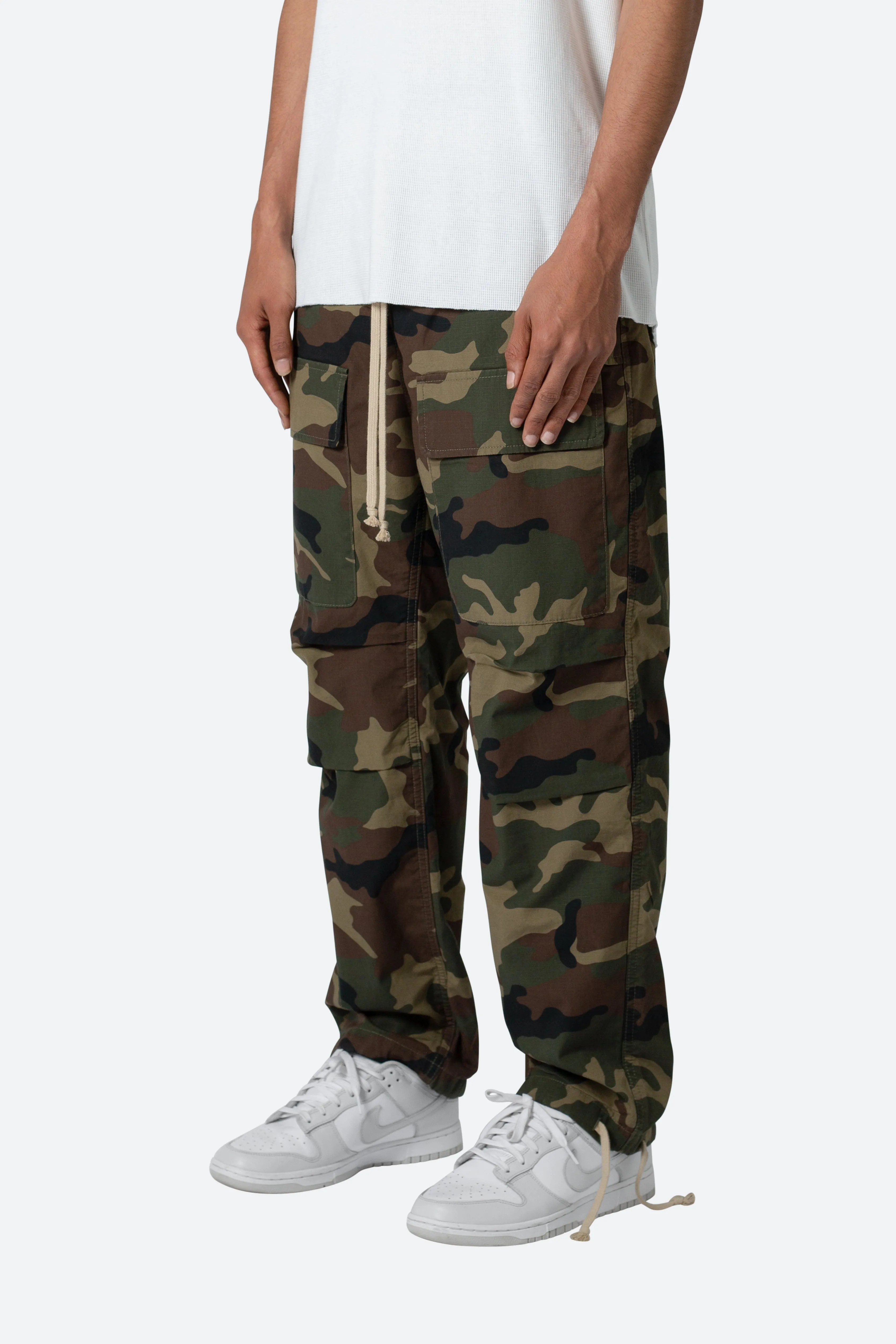 Camo Utility Cargo Pants - Camo