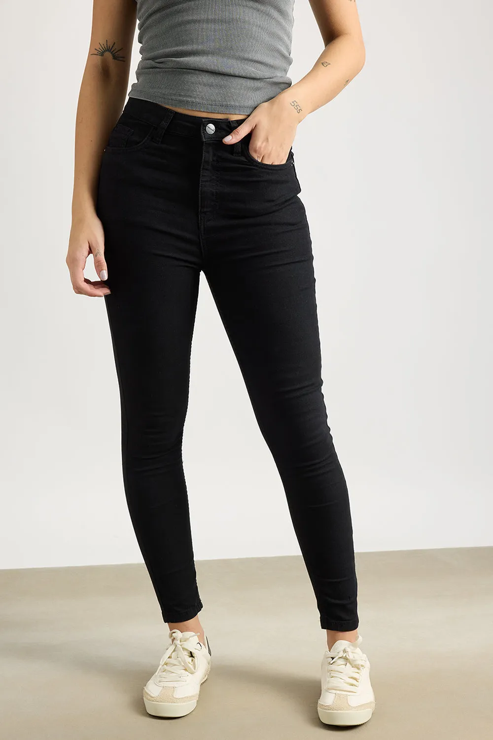 Carbon Skinny Fit Jeans