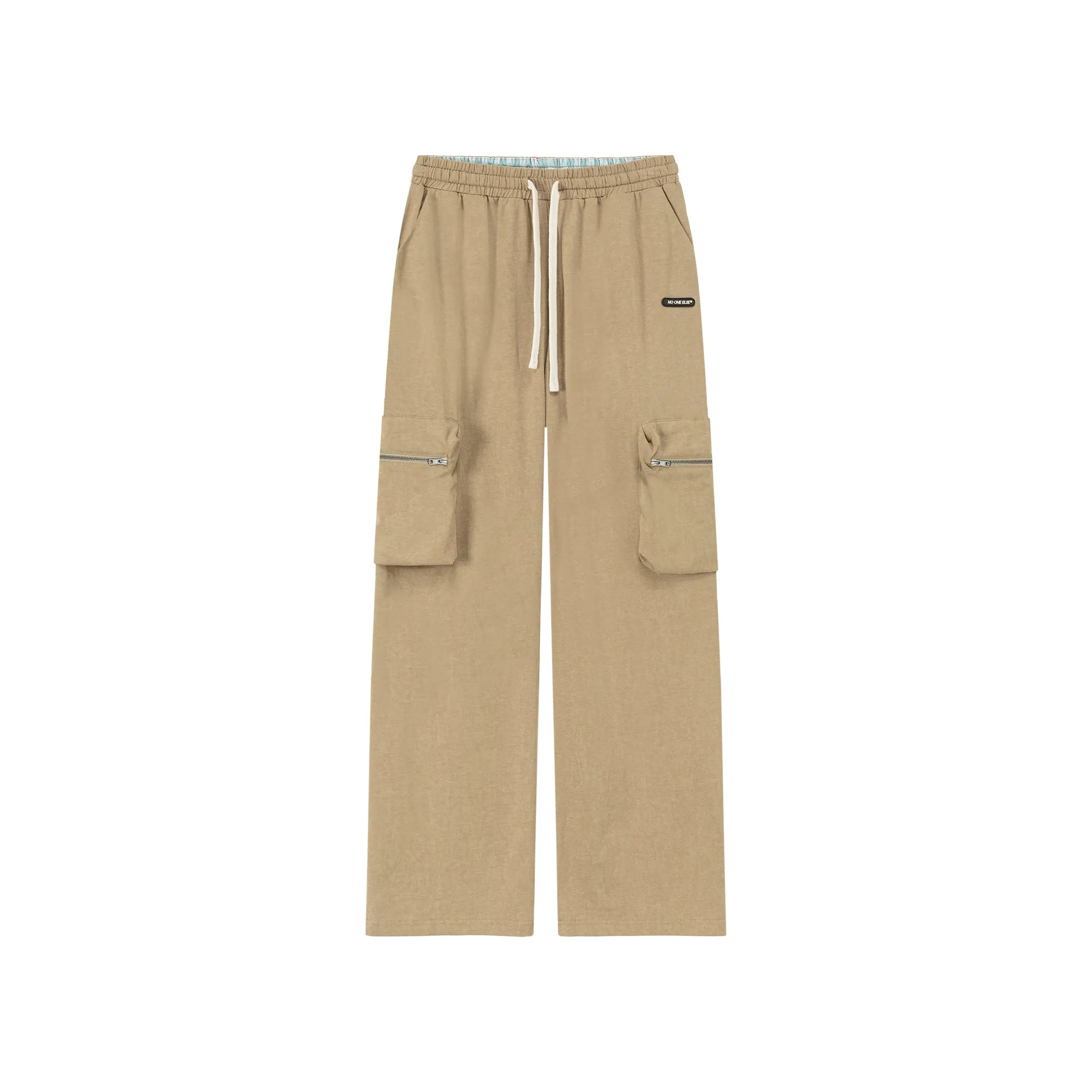 Cargo String Wide Casual Pants