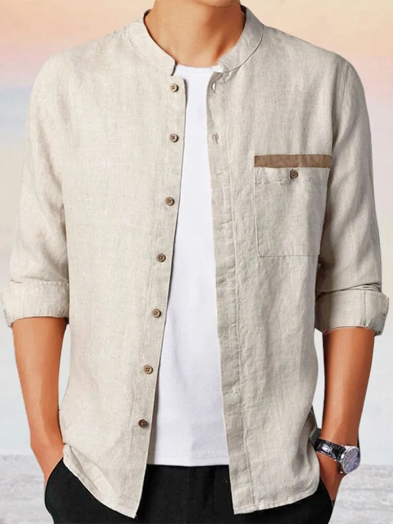 Casual 100% Linen Shirt