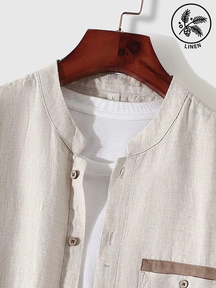 Casual 100% Linen Shirt