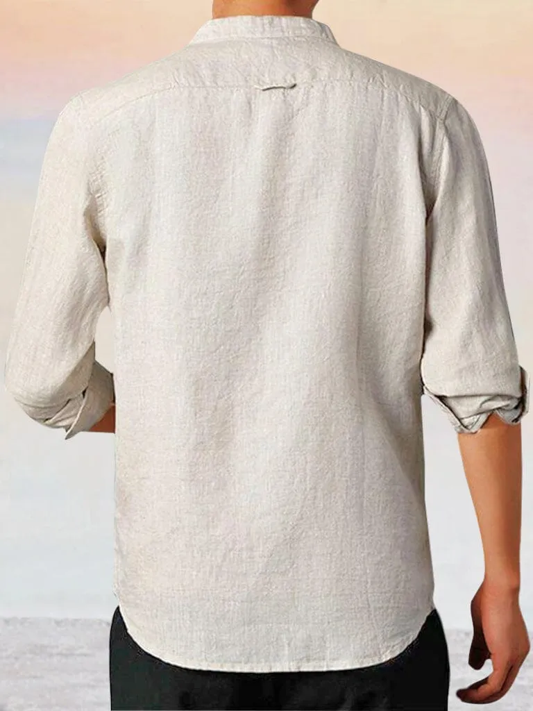 Casual 100% Linen Shirt