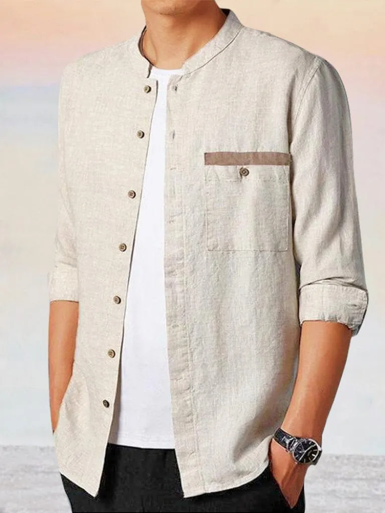 Casual 100% Linen Shirt