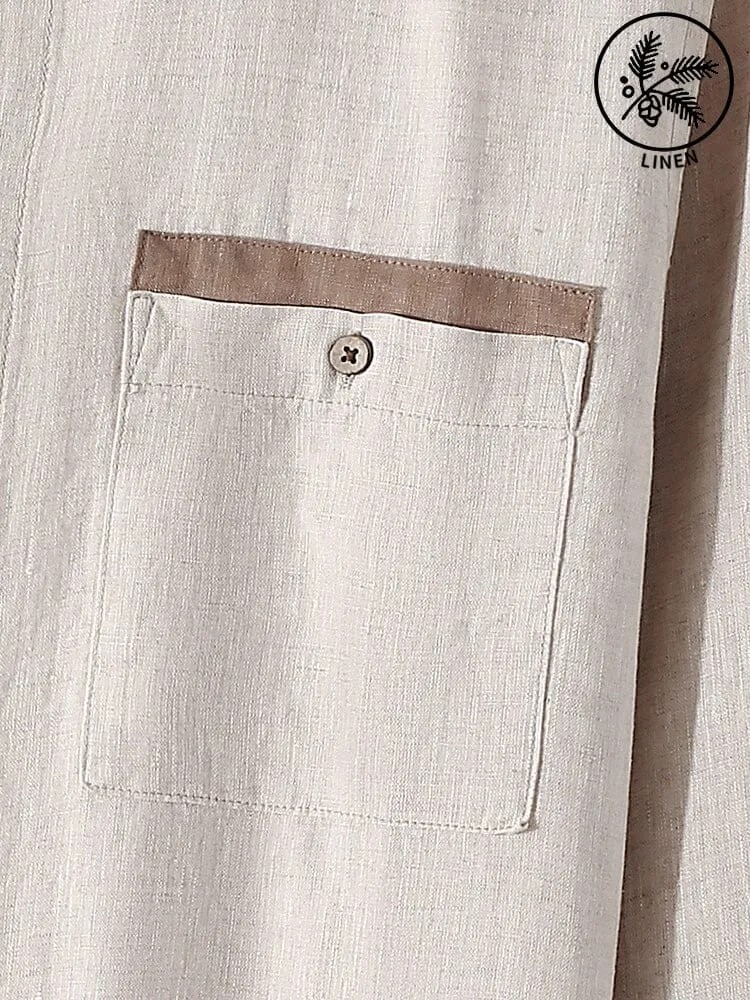 Casual 100% Linen Shirt