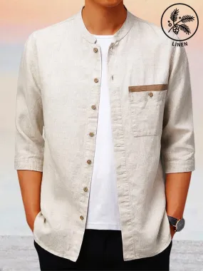 Casual 100% Linen Shirt