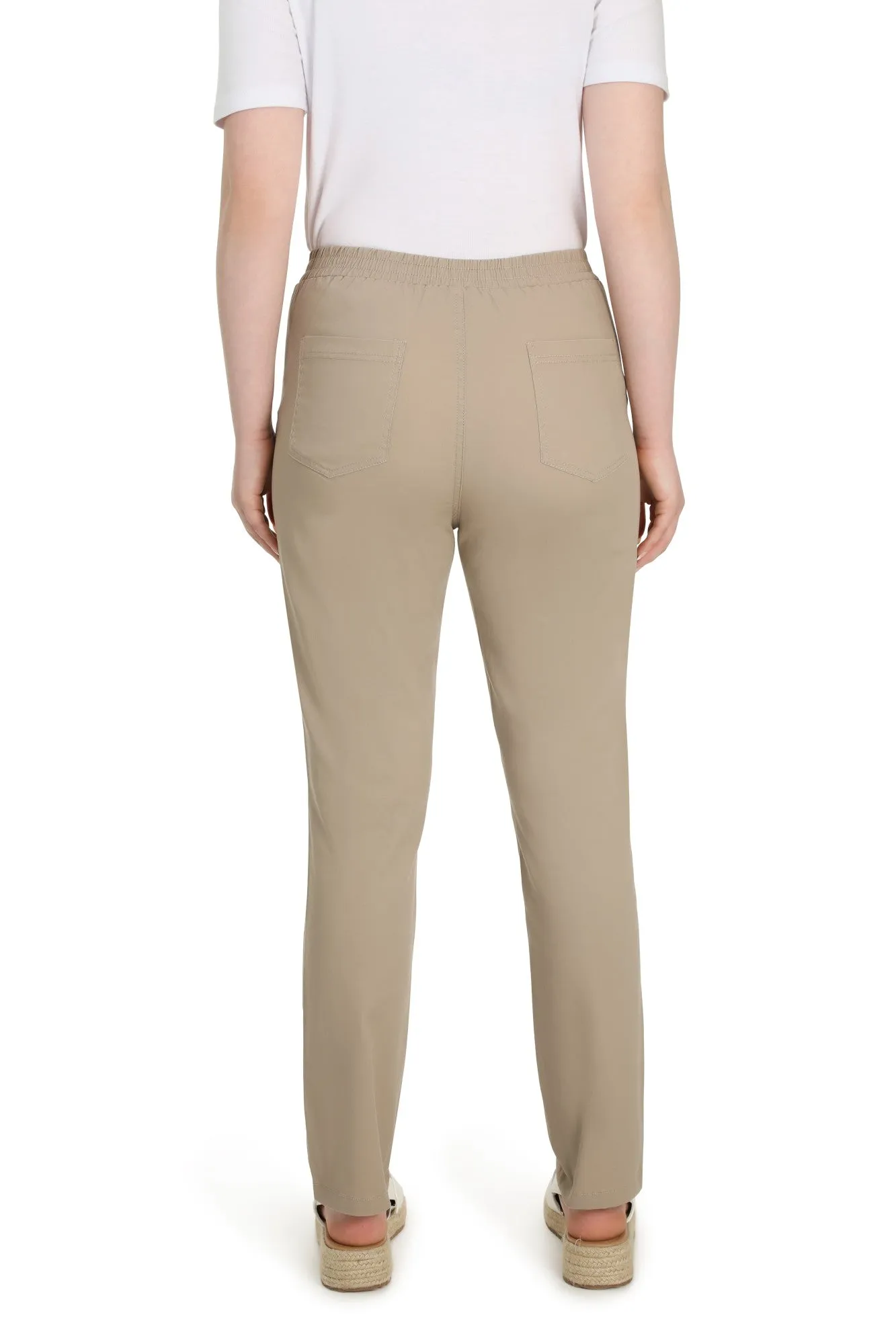 Casual pull on Short length Pants | SAND | 6817YR