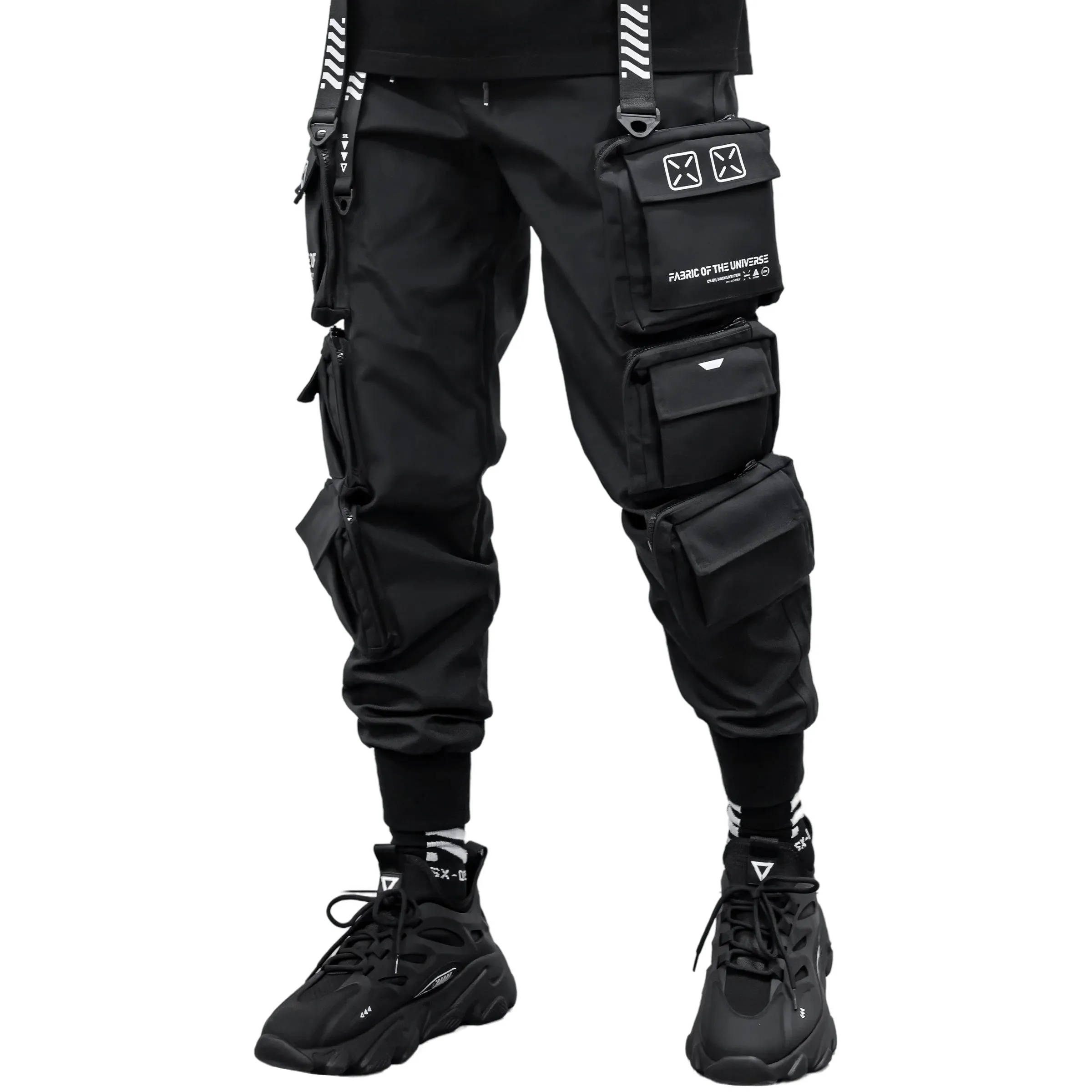 Mens CG-Type 08R Black Tactical Cargo Pants - Durable, Stylish, and Functional Workwear