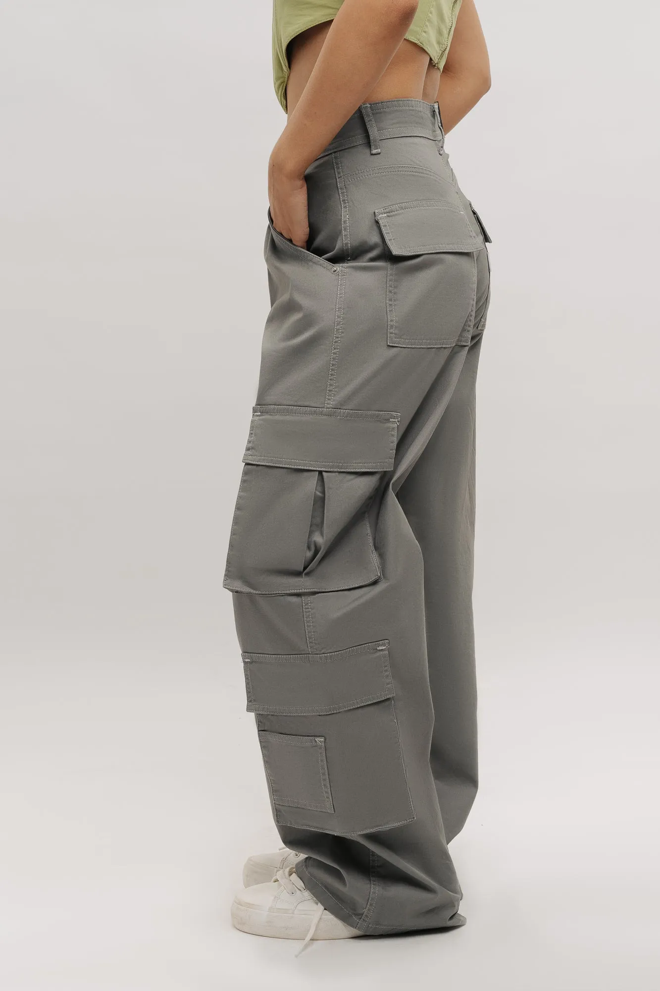 Cloud Dark Grey Cargo Pants