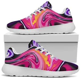 Colorful Marble Sport Sneakers