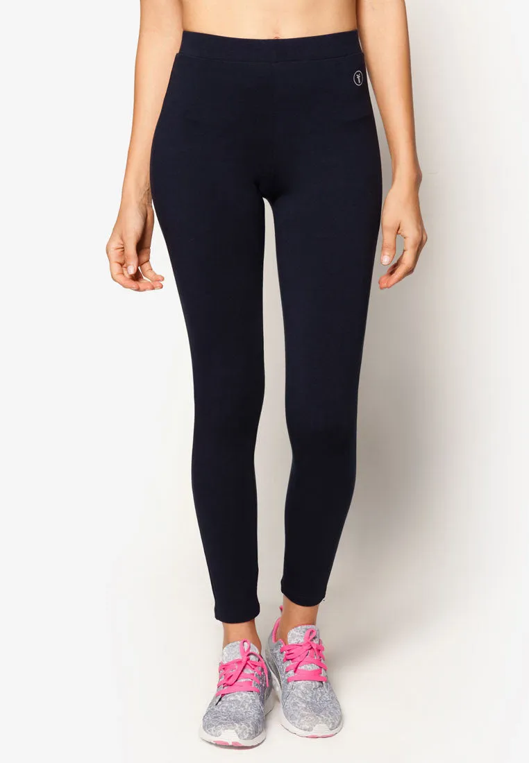 Cotton Tapered Leggings