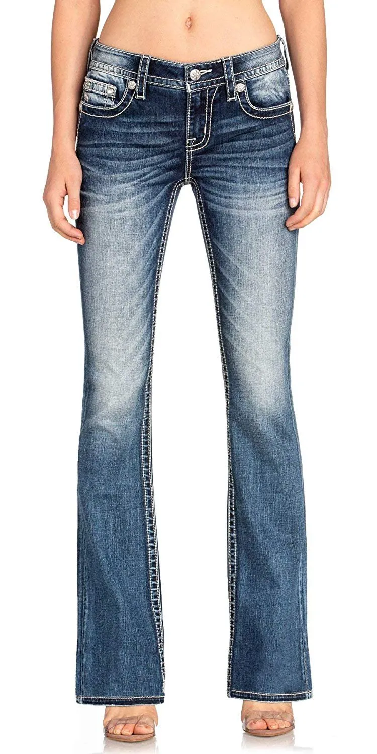 Crossing Paths Bootcut Jeans