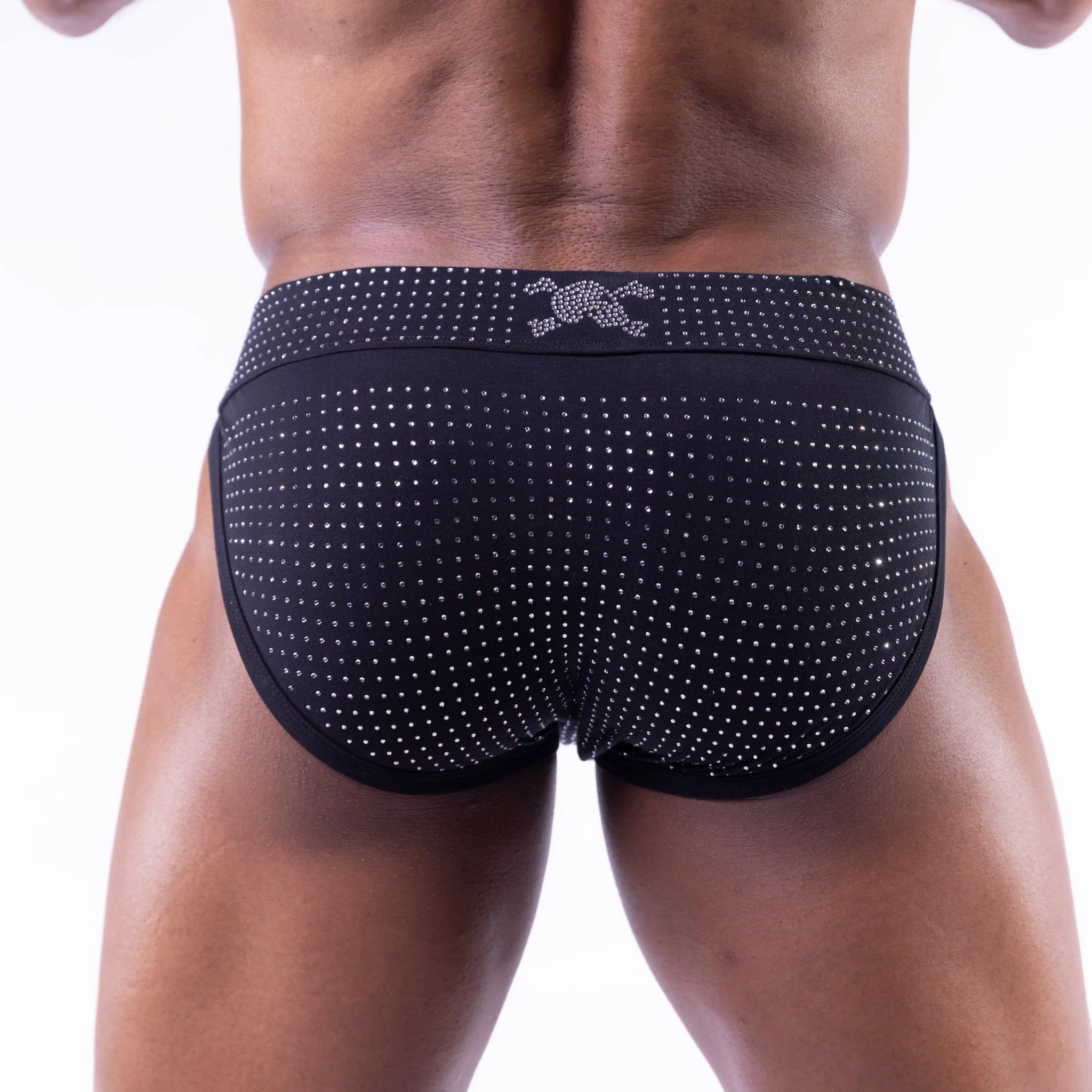 Crystal Cloud Sport Brief Black